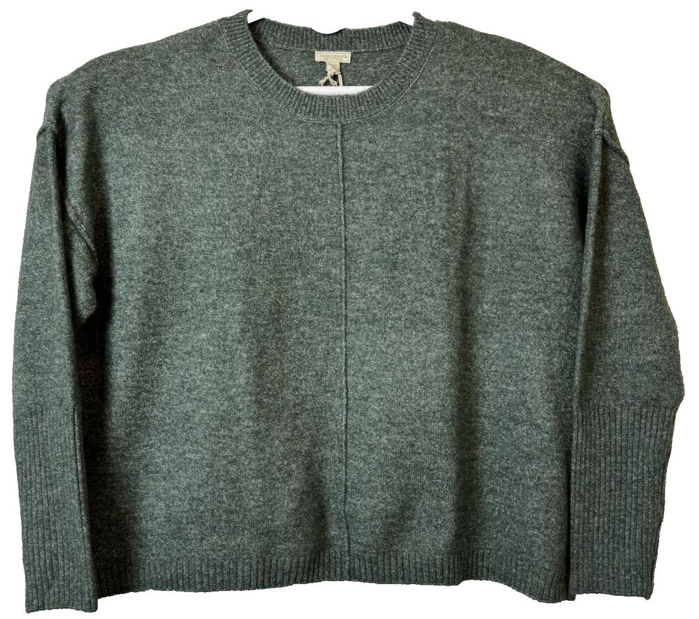 Legendary Outfitters Womens Size XXL Heather Olive Soft Cozy Crewneck 2XL New